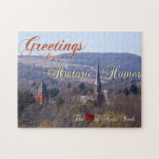 Historic Homer Spires Puzzle