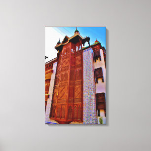 Historic House Canvas Print