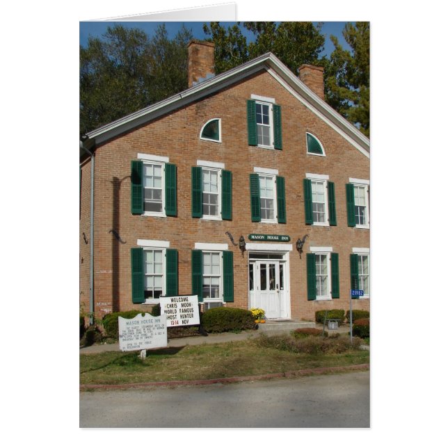 Historic Inn in Bentonsport, Iowa (Front)