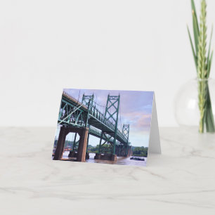 Historic Iowa-Illinois Memorial Bridge Note Card