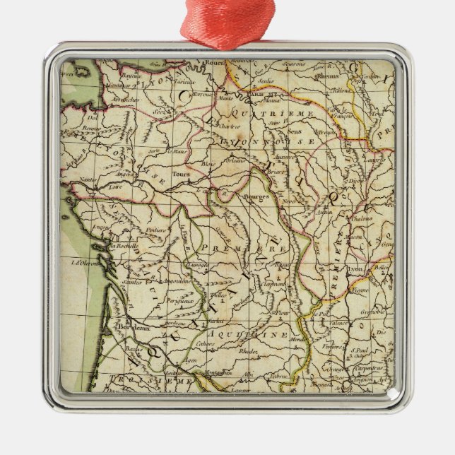 Historic Jerusalem Metal Tree Decoration (Front)