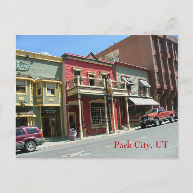 Historic Main St Postcard (Front)