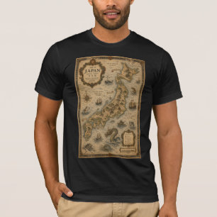 Historic Map of Japan T-Shirt