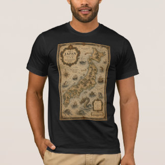 Historic Map of Japan  T-Shirt