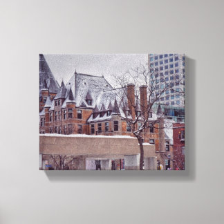 Historic Montreal Fine Art Canvas Print