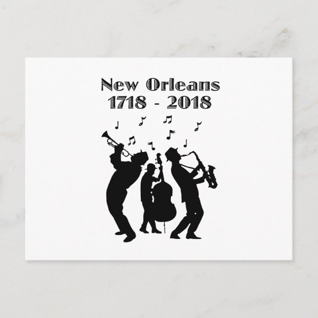 Historic New Orleans Tricentennial Postcard (Front)