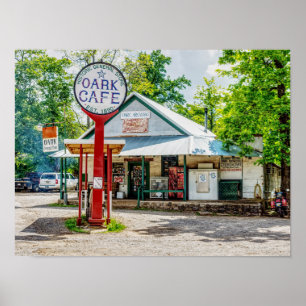 Historic Oark General Store Poster