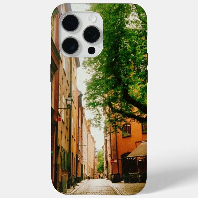 Historic old town, Gamla Stan, Stockholm, Sweden Case-Mate iPhone Case (Back)