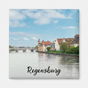Historic old town of Regensburg, Germany Magnet