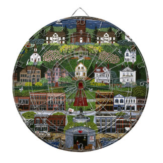 Historic Port Townsend, Washington Dartboard