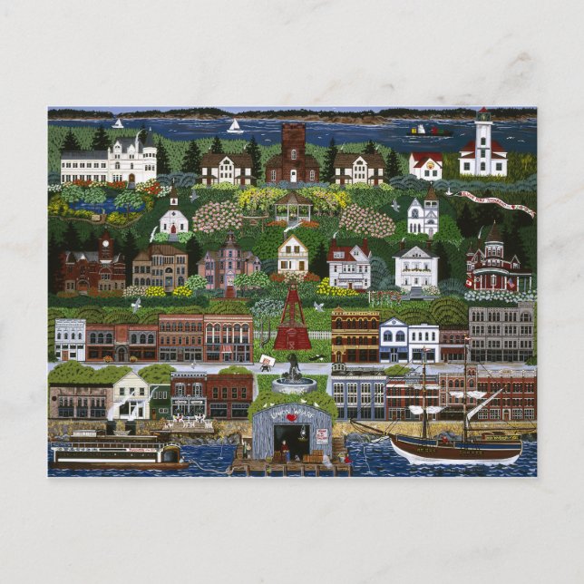 Historic Port Townsend, Washington Postcard (Front)