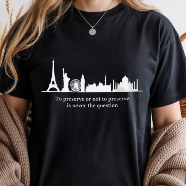Historic Preservation, Great World Buildings  Tri-Blend Shirt (Creator Uploaded)
