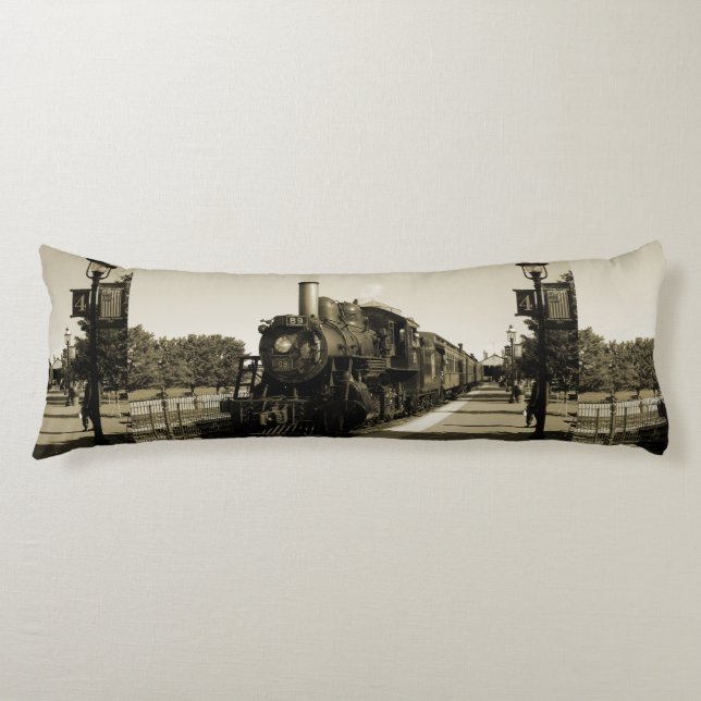 Historic Railroad Body Cushion (Front)