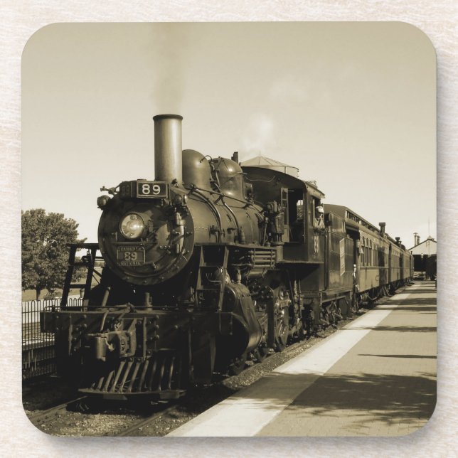 Historic Railroad Coaster (Front)