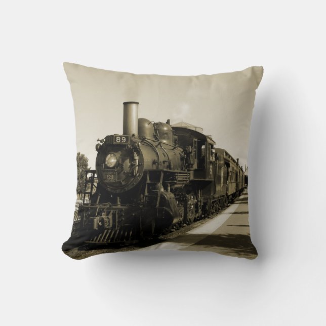 Historic Railroad Cushion (Front)