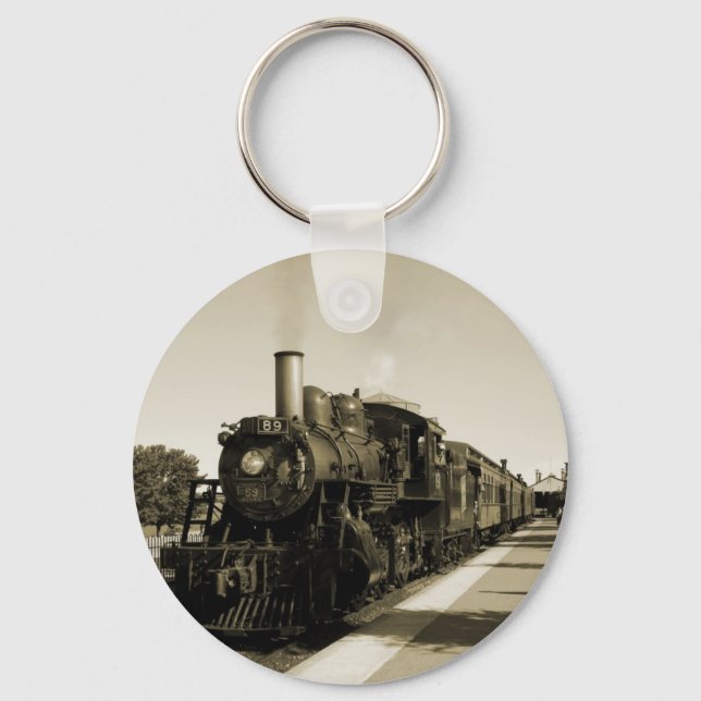 Historic Railroad Key Ring (Front)