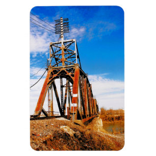 Historic Railroad Swing Bridge - Nashville, TN Magnet