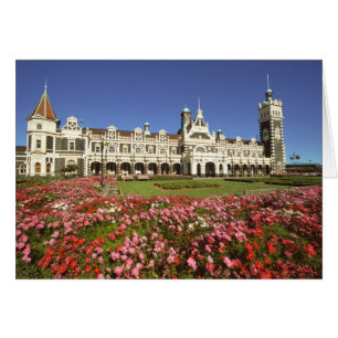 Historic Railway Station, Dunedin, New Zealand