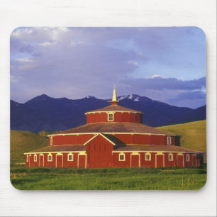Historic Round Barn at Twin Bridges Montana Mouse Pad