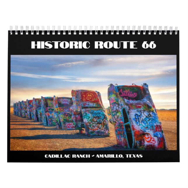 Historic Route 66 Calendar (Cover)