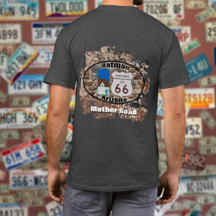 Historic Route 66 Mother Road Oatman Arizona T-Shirt