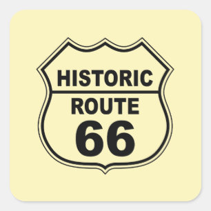 Historic Route 66 Sticker