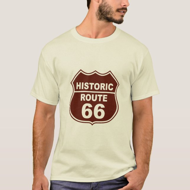 Historic Route 66 T-shirt (Front)