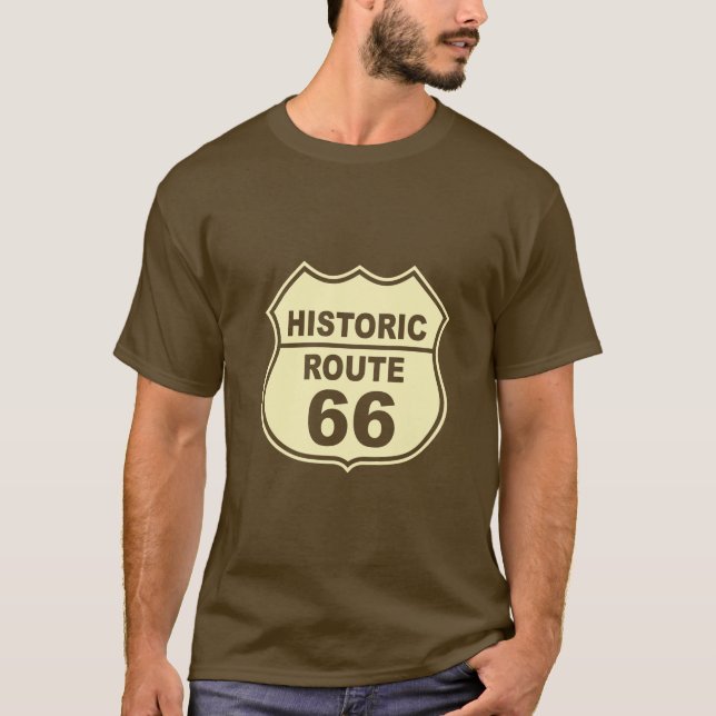 Historic Route 66 T-shirt (Front)