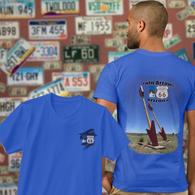 Historic Route 66 Twin Arrows, Arizona Photograph T-Shirt (Creator Uploaded)