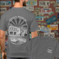 Historic Route 66 Winslow Arizona Front Back