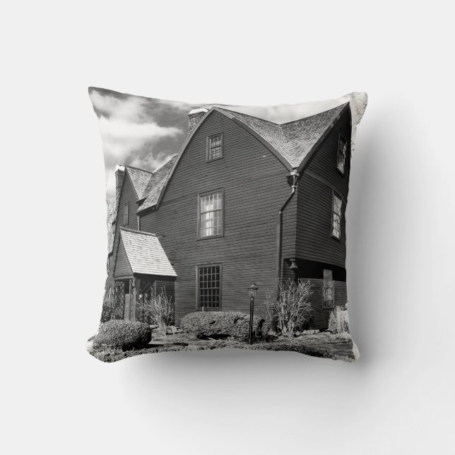 Historic Salem - House of Seven Gables Cushion (Front)