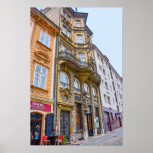 Historic Salvatore Pharmacy, Bratislava, Slovakia Poster