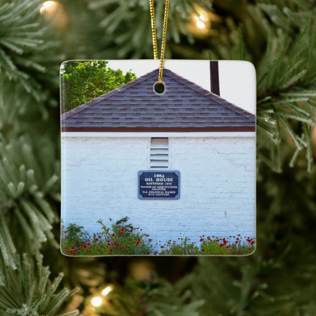 Historic Sanibel Light Oil House Ornament (Tree)