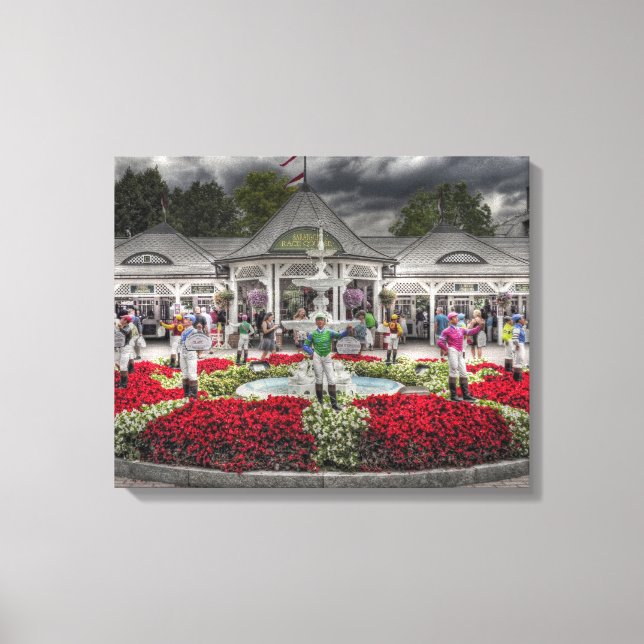 Historic Saratoga Race Course Canvas Print (Front)