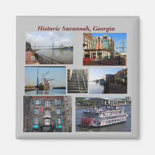 Historic Savannah, Georgia magnet