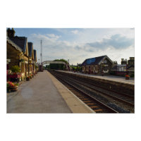 Historic Settle Railway Station, Yorkshire