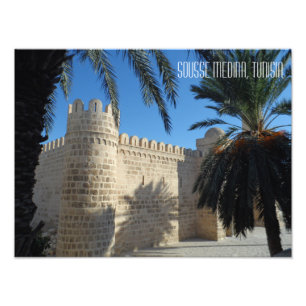 Historic Sousse Town Medina Photograph Tunisia