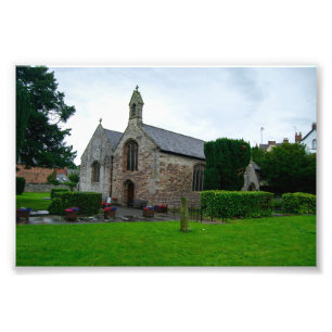 Historic St. Asaph Parish Church, North Wales Photo Print