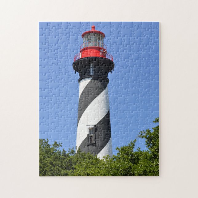 Historic St. Augustine, Florida Lighthouse Jigsaw Puzzle (Vertical)