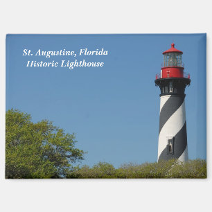 Historic St. Augustine, Florida lighthouse Magnet