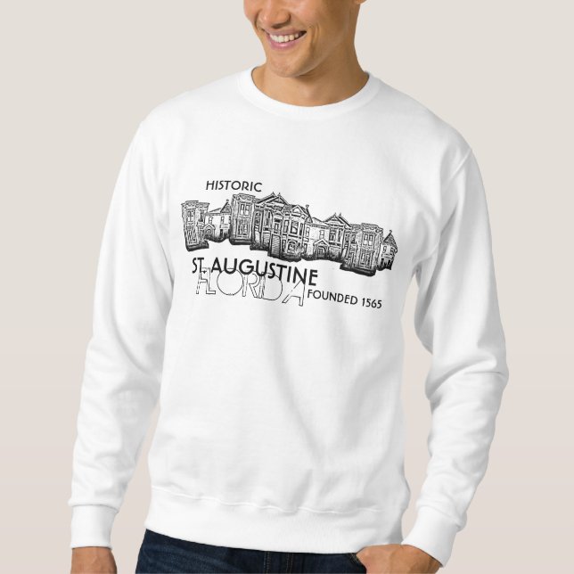 Historic St. Augustine Florida vintage sweatshirt (Front)
