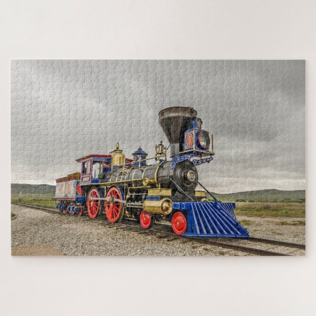 Historic Steam Locomotive Jupiter Jigsaw Puzzle (Horizontal)