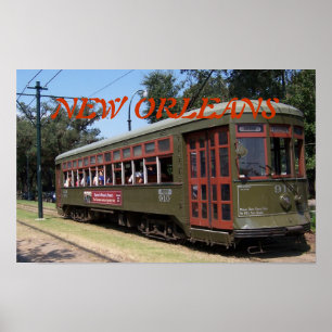 Historic Street Car Poster