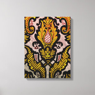 Historic Textile #8 @ SunshineDazzle Canvas Print