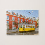 Historic Tram Buildings Lisbon Portugal Travel Jigsaw Puzzle<br><div class="desc">This travel themed design features Lisbon tram one of 6 historical urban lines which were originally pulled by horses in the city of Lisbon in Portugal #tram #transport #transportation #travel #adventure #lisbon #portugal #europe #european #landmark #historic #historical #antique #tourism #building #architecture #landscape #celebration #gift #gifts #puzzle #puzzles #jigsaw #jigsawpuzzle #fun...</div>