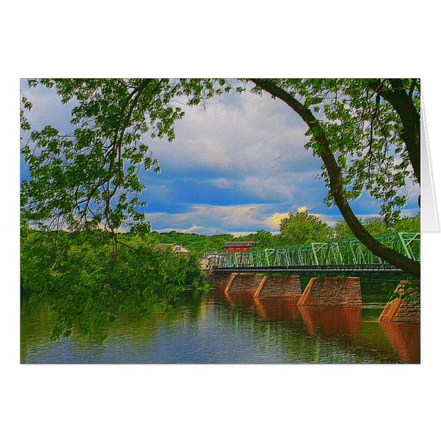 [Historic Truss Bridge] - Any Occasion Card (Front Horizontal)