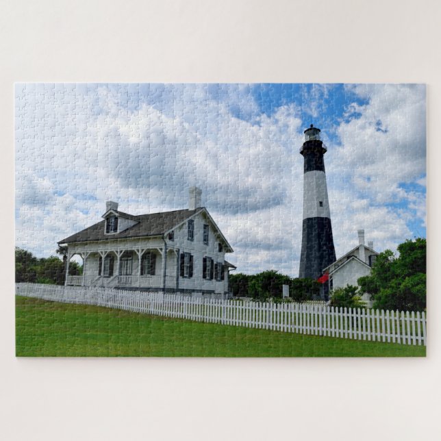 Historic Tybee Island Lighthouse Jigsaw Puzzle (Horizontal)