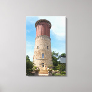 Historic Water Tower in Western Springs Canvas Print