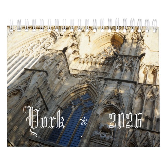 Historic York 2026 calendar (Cover)