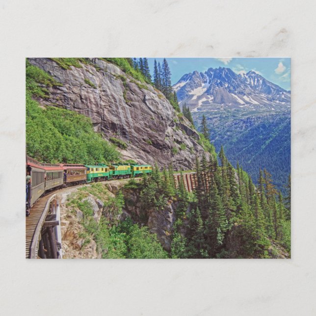Historic Yukon Train, Canada Postcard (Front)
